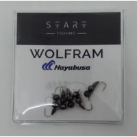 Мормишка вольфр. Start Fishing Суперпуголовок гач.№16 Black 2,5 мм 0,3 г 053-032-1