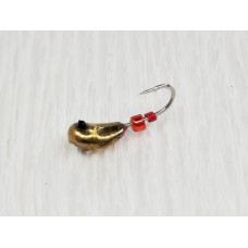 Мормишка вольфр. Start Fishing Часник гач.№18 Gold 3 мм 0,4 г 046-030-1