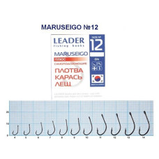 Гачок Leader Maruseigo плюс BN  № 12 (8 hooks)
