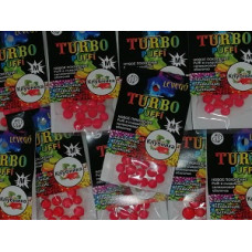 Плаваюча насадка LEVEGO TURBO Puffi Полуниця M