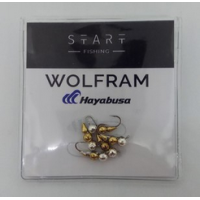 Мормишка вольфр. Start Fishing Суперпуголовок гач.№16 Silver+Gold 2,5 мм 0,3 г 053-032-1