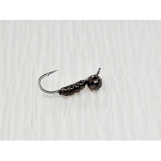 Мормишка вольфр. Start Fishing Пуголовок-личинка гач.№18 Black 2.5* 10 мм 0,4 г 049-021-1