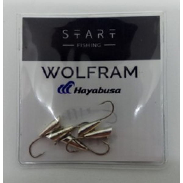 Мормишка вольфр. Start Fishing Конус гач.№12 Silver 4 мм 1,2 г 038-040-1