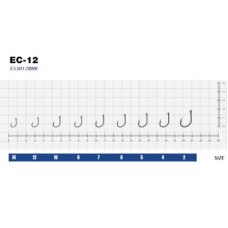 Гачок eXciter model EC - 12   № 10  (6 hooks)