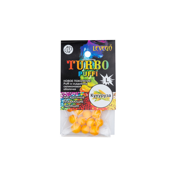 Плаваюча насадка LEVEGO TURBO Puffi Кукурудза L
