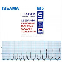 Гачок Leader Iseama  BN  №  5 (9 hooks)