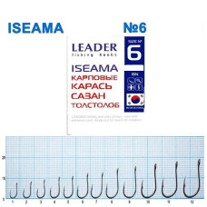 Гачок Leader Iseama  BN  №  6 (9 hooks)