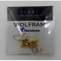 Мормишка вольфр. Start Fishing Мураха з отвором гач.№ 14 Gold 5 мм 1,6 г 031-050-1