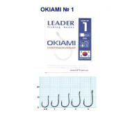 Гачок Leader Okiami  BN  №  1 (9 hooks)