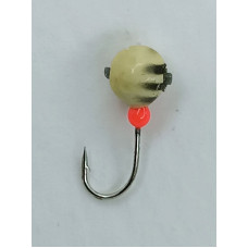 Мормишка вольфр. Start Fishing Куля з отвором гач.№16 фарбування колір-1 4 мм 0,5 г 002-040-2