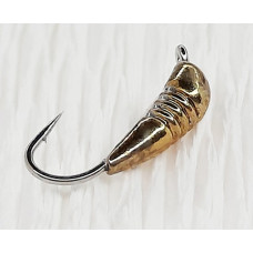 Мормишка вольфр. Start Fishing Банан із насічками гач.№18 Gold 2,5 мм 0,3 г 024-025-1