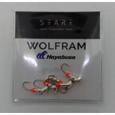 Мормишка вольфр. Start Fishing Мураха з отвором гач.№ 14 Silver 5 мм 1,6 г 031-050-1