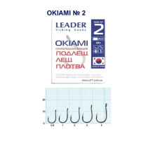 Гачок Leader Okiami  BN  №  2 (9 hooks)