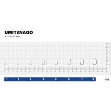 Гачок eXciter model  Umitanago     № 8  (10 hooks)
