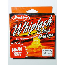 Шнур Berkley Whiplash Blaze Orange 65 lb 26,4 кг 110 м 0,21 мм