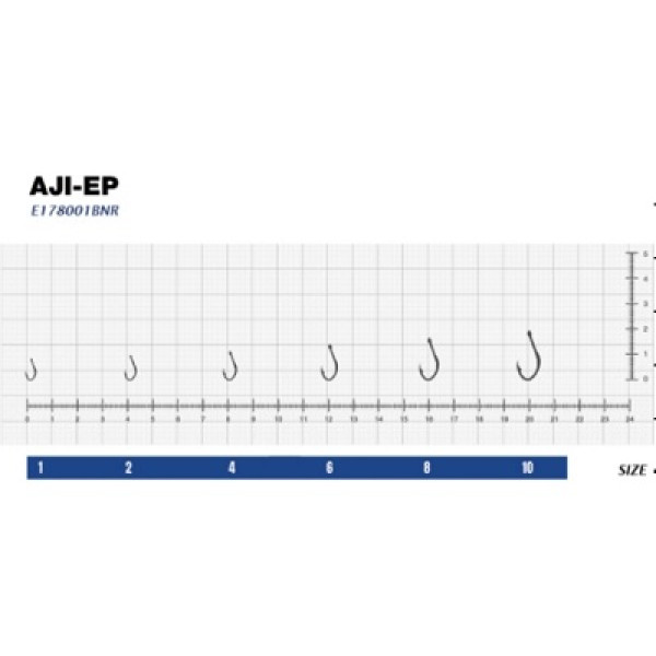 Гачок eXciter model  Aji - EP    №  6  (10 hooks)