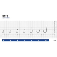 Гачок eXciter model  EC - 6    № 2 (5 hooks)