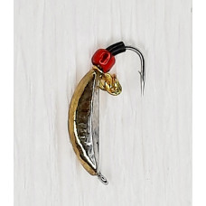 Мормишка вольфр. Start Fishing Супер Банан гач.№ 14 Gold ланцюжок 2,5 мм 0,3 г 010-025-1