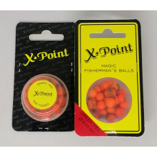 Плаваюча насадка X-Point Горошок оранжево-салатний 8-10мм XL