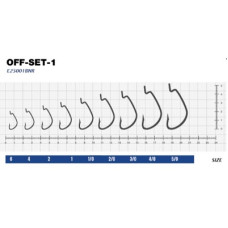 Гачок eXciter model  Off-Set - 1     № 6  (6 hooks)