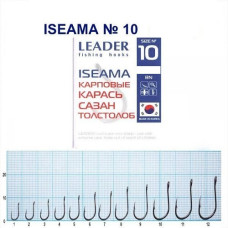 Гачок Leader Iseama  BN  № 10 (8 hooks)