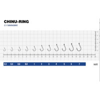 Гачок eXciter model  Chinu-ring    № 0,2  (12 hooks)