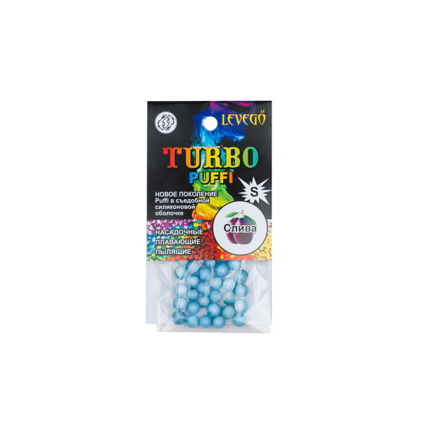 Плаваюча насадка LEVEGO TURBO Puffi Слива S