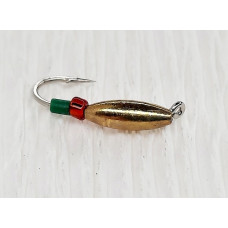 Мормишка вольфр. Start Fishing Оливка гач.№ 16 Gold  6,0* 2 мм 0,2 г 036-026-1