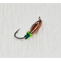 Мормишка вольфр. Start Fishing Оливка гач.№ 16 Cu  6,0* 2 мм 0,2 г 036-026-1