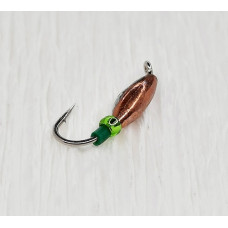 Мормишка вольфр. Start Fishing Оливка гач.№ 16 Cu  6,0* 2 мм 0,2 г 036-026-1