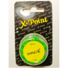 Плаваюча насадка X-Point Кріп яскраво-зелений 7-8 мм L