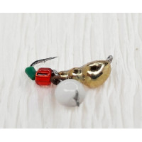 Мормишка вольфр. Start Fishing Мураха з вушком гач.№ 18 Gold CAT eye 3 мм 0,3 г 003-030-1
