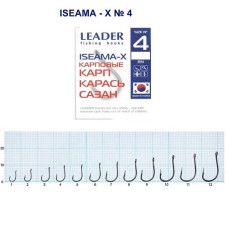 Гачок Leader Iseama-X  BN  №  4 (9 hooks)