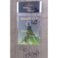 Maggot Clip Carpe Diem 10 шт/уп застібка для насадки опариша M