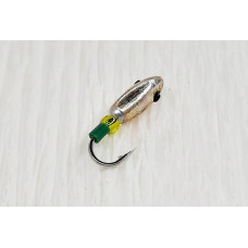 Мормишка вольфр. Start Fishing Вівсинка гач.№ 18 Silver 2 мм 0,2 г 035-020-1