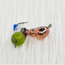Мормишка вольфр. Start Fishing Мураха з вушком гач.№ 18 Cu CAT eye 3 мм 0,3 г 003-030-1