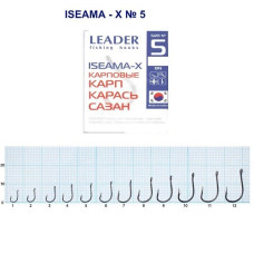 Гачок Leader Iseama-X  BN  №  5 (9 hooks)