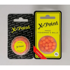 Плаваюча насадка X-Point Карамель карамельно-оранжевий 8-10мм XL
