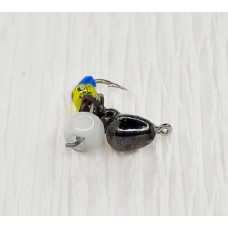 Мормишка вольфр. Start Fishing Мураха з вушком гач.№ 18 Black CAT eye 3 мм 0,3 г 003-030-1