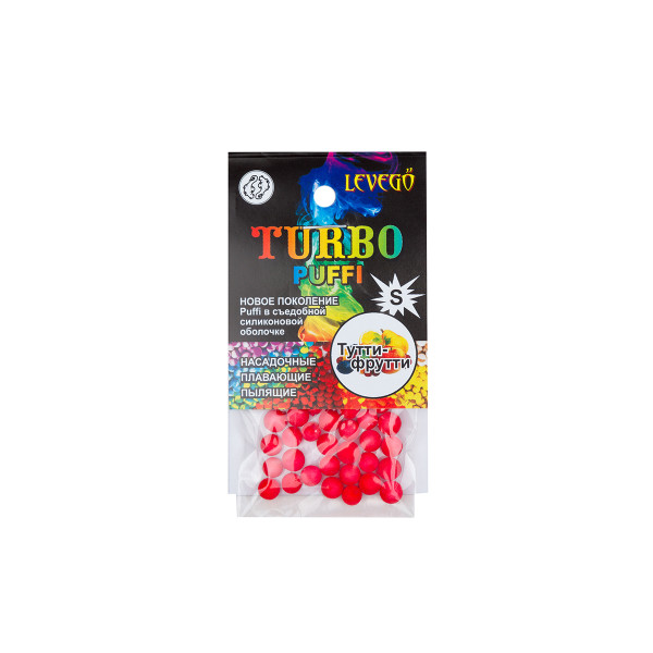 Плаваюча насадка LEVEGO TURBO Puffi Тутті-фрутті S