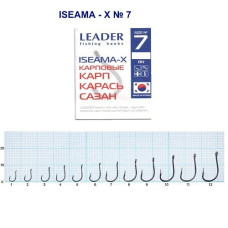 Гачок Leader Iseama-X  BN  №  7 (9 hooks)