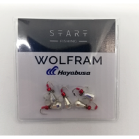 Мормишка вольфр. Start Fishing Гр. крапля гач.№ 16 Silver CAT eye 3,4 мм 0,5 г 017-034-1
