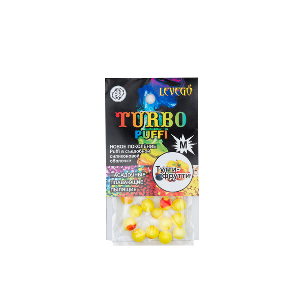 Плаваюча насадка LEVEGO TURBO Puffi Тутті-фрутті M