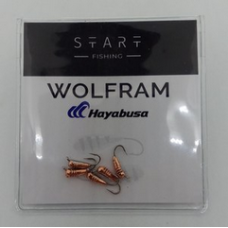 Мормишка вольфр. Start Fishing Банан із насічками гач.№20 Cu 2 мм 0,2 г 024-020-1