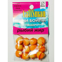 Мінібойли плаваючі оснащені Talisman Риб'ячий жир 8 мм