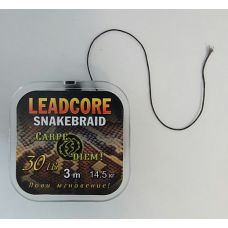 Лідкор без свинцю Carpe Diem SnakeBraid 30 LB 14.5 кг 3 м