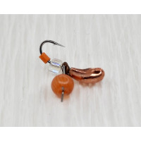 Мормишка вольфр. Start Fishing Часник гач.№18 Cu CAT eye 3 мм 0,4 г 046-030-1