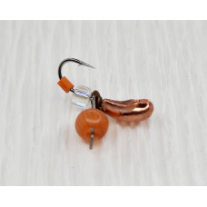 Мормишка вольфр. Start Fishing Часник гач.№18 Cu CAT eye 3 мм 0,4 г 046-030-1