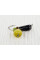 Мормишка вольфр. Start Fishing Банан із насічками гач.№18 Black CAT eye 2,5 мм 0,3 г 024-025-1
