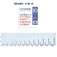 Гачок Leader Iseama-X  BN  № 10 (8 hooks)
